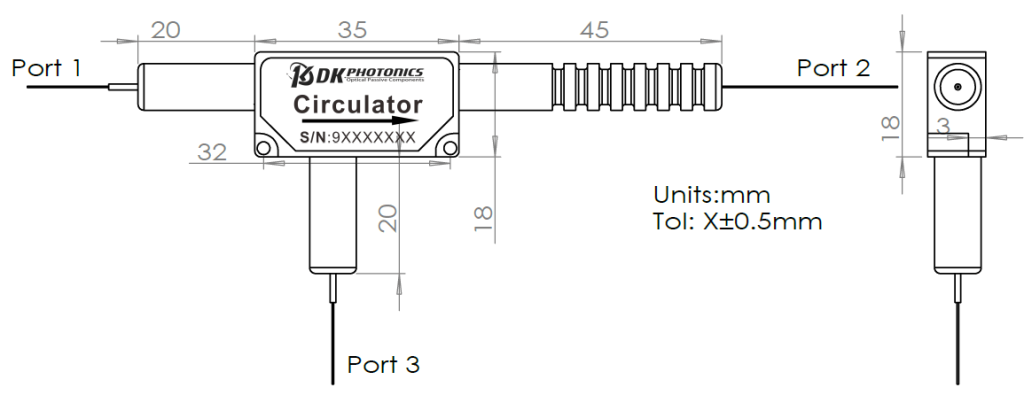 3-port-high-power-pm-optical-circulator