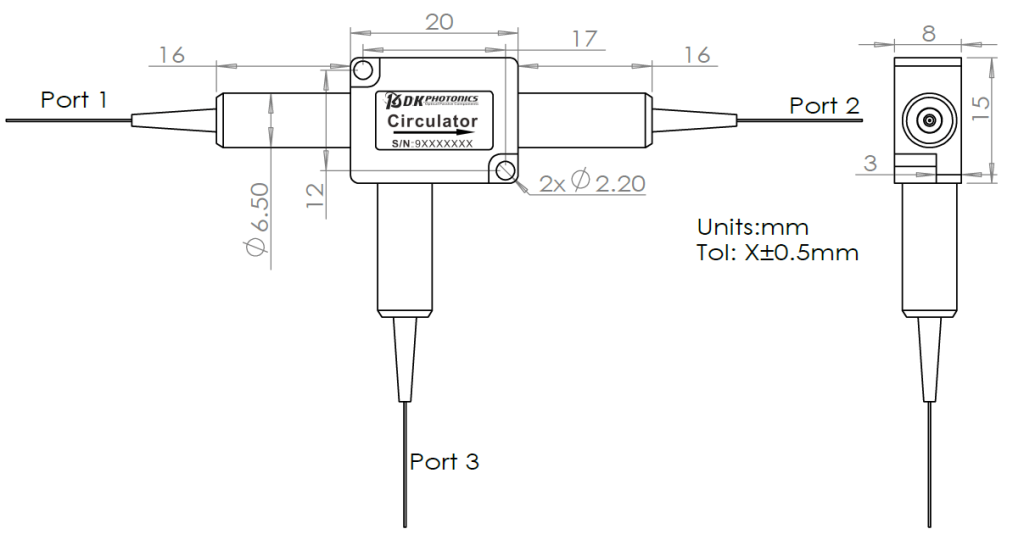 3-port-high-power-pm-optical-circulator