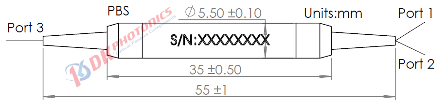  ISO+Polarization Beam Splitter