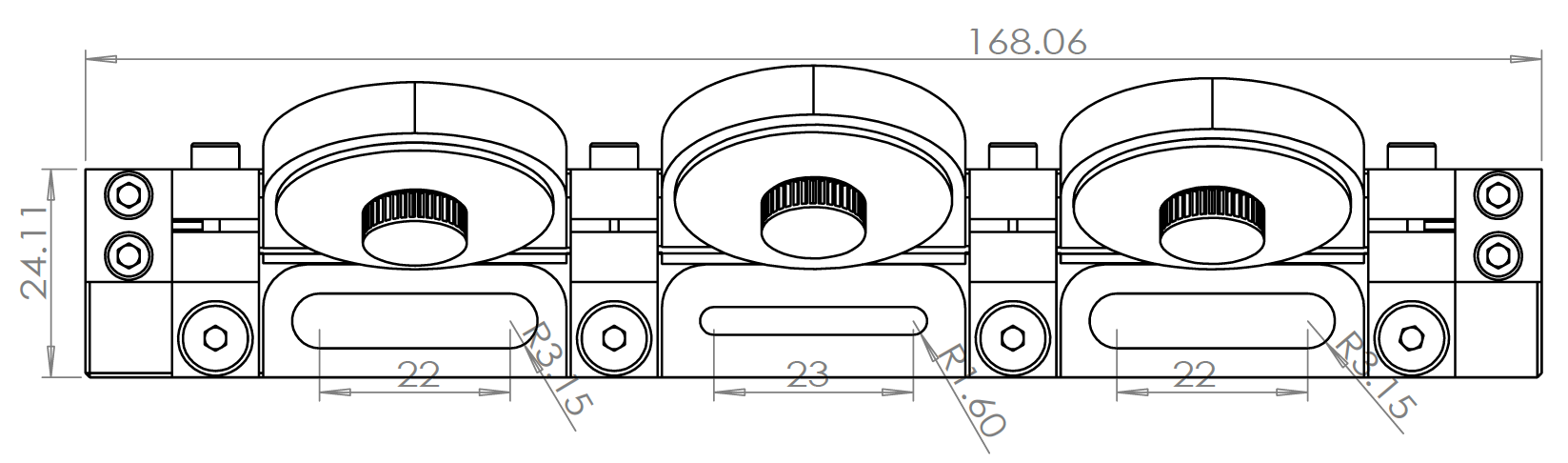 3-Paddle Manual Polarization Controllers- Ø27mm Loop