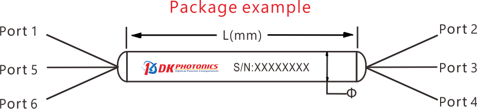 3X3 Monolithic Single Mode Coupler