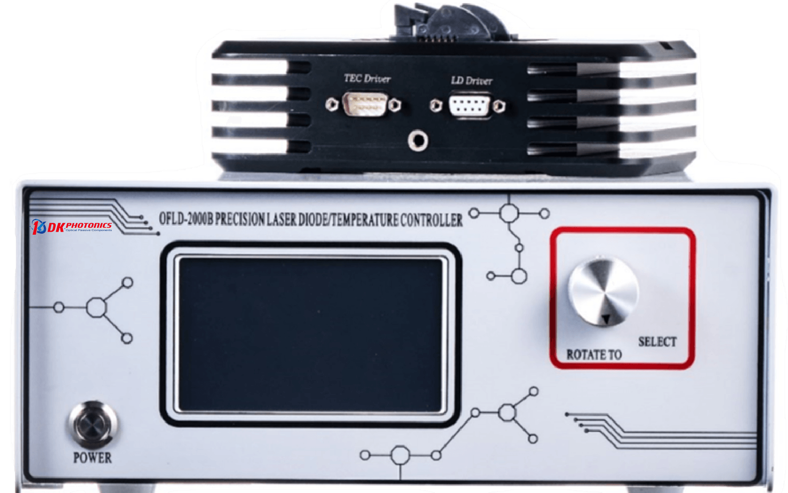 Combined Laser Diode and TEC Benchtop Controllers