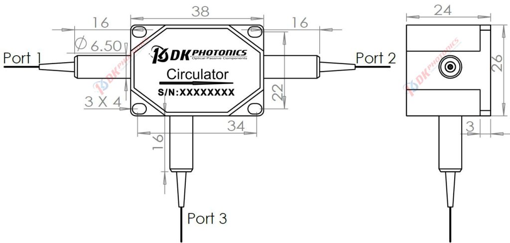 TGG Based PM Optical Circulator