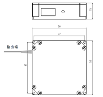 Erbium-doped Fiber Booster Amplifier in Micro Package for C-band