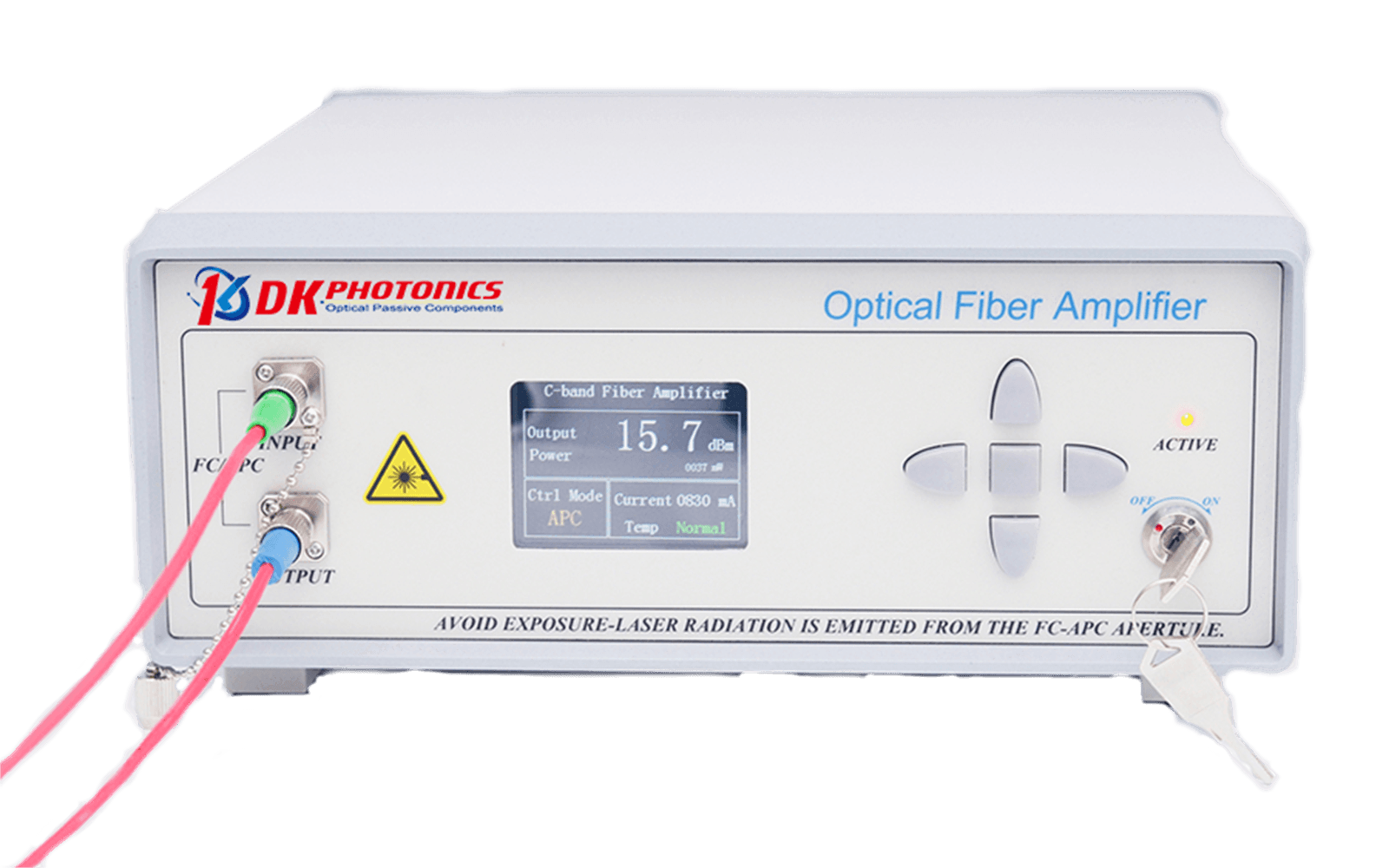 Erbium-doped Fiber Booster Amplifier for L-band