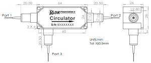 TGG Based Optical Circulator