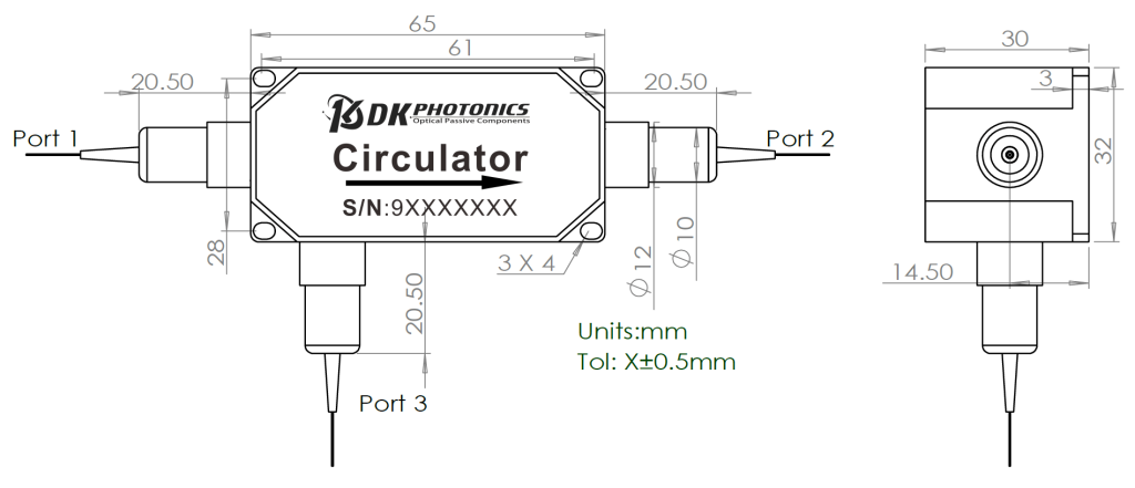 tgg-based-1064nm-high-power-optical-circulator